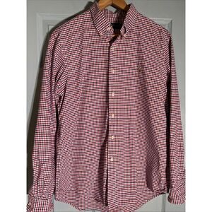 Polo Ralph Lauren Shirt Mens L Plaid Classic Fit Long Sleeve Button-Down Cotton
